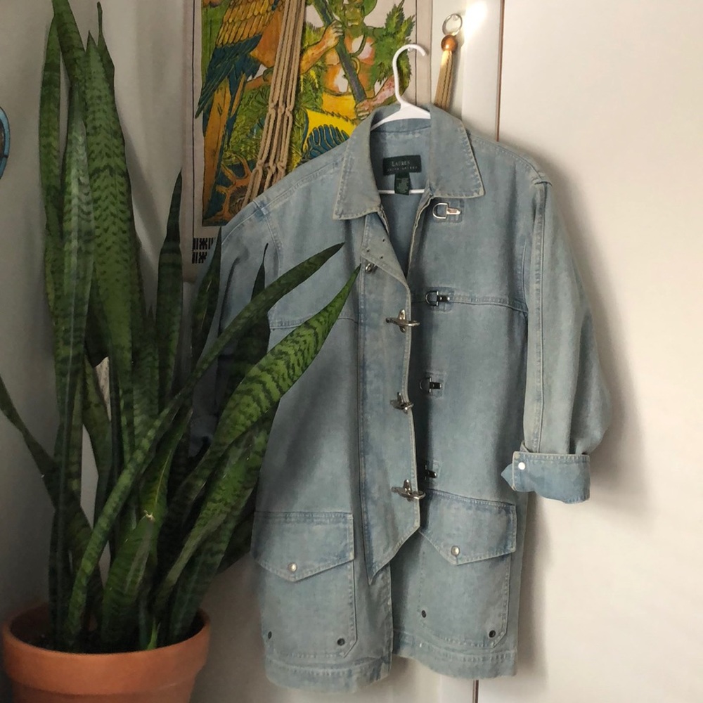 Ralph Lauren long Jean jacket